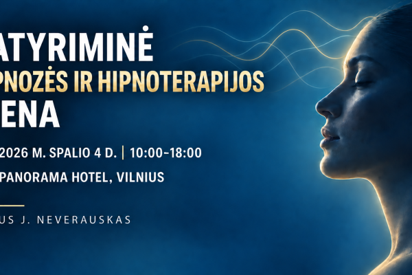 PATYRIMINĖ HIPNOZĖS IR HIPNOTERAPIJOS DIENA